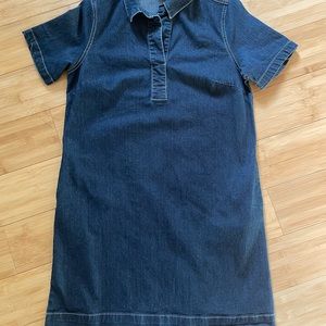 Denim dress by Liz Claiborne with POCKETS!